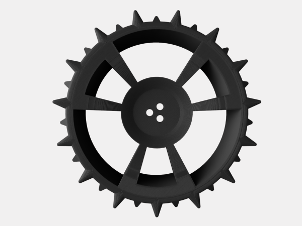 Terrænhjul til Bosch Indego, 2 stk