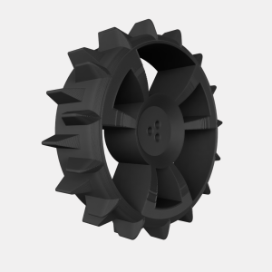 Side_Front Terrænhjul til Bosch Indego, 2 stk